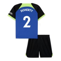 Dres Tottenham Hotspur Matt Doherty #2 Gostujuci za djecu 2022-23 Kratak Rukav (+ kratke hlače)